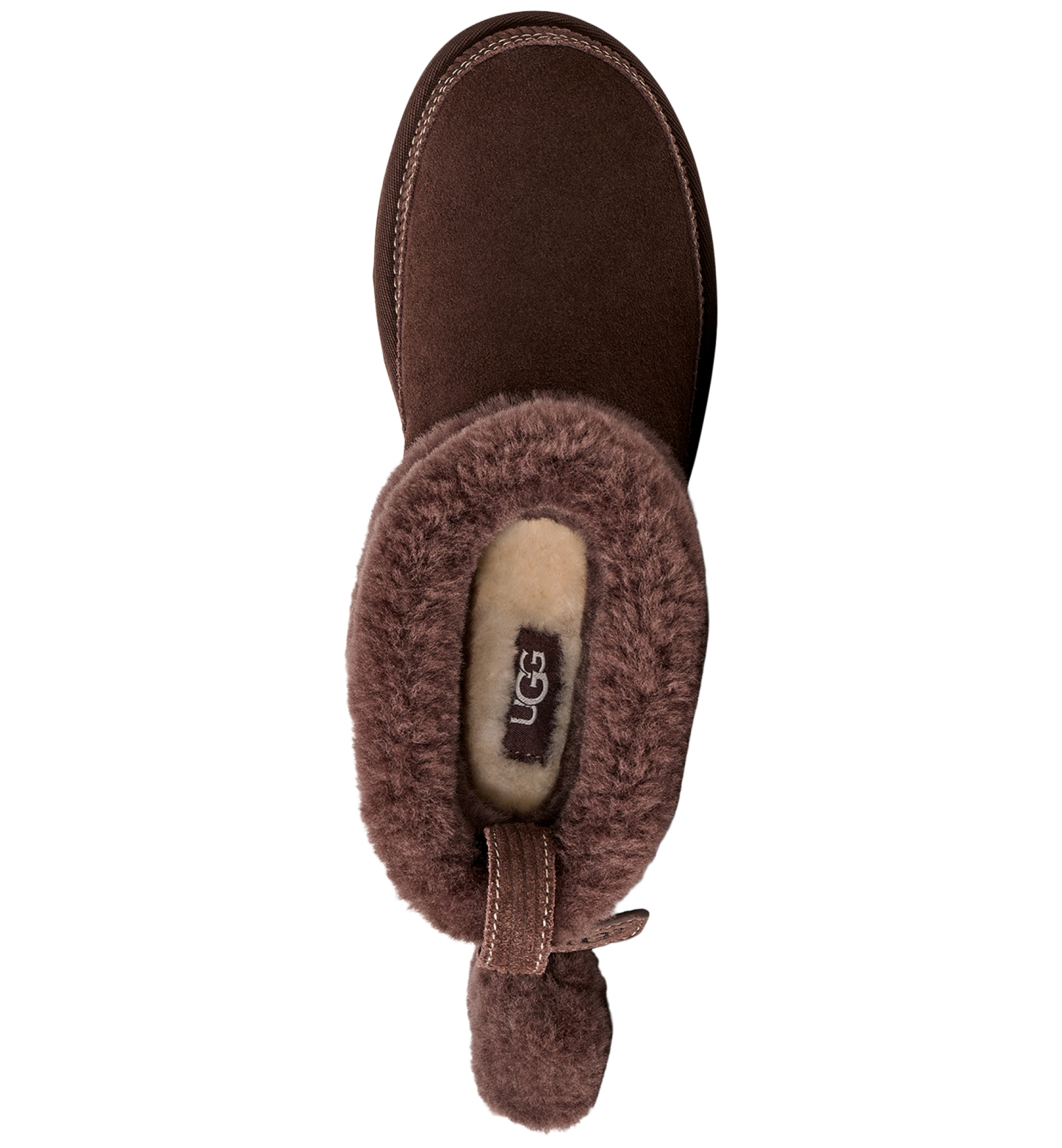 UGG® Women's Classic Mini Heritage Round Toe Booties - Burnt Cedar
