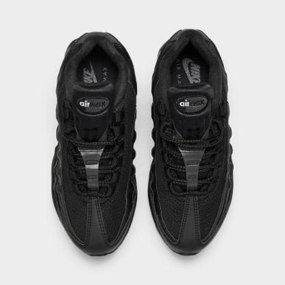 Big Kids' Nike Air Max 95 Casual Shoes - Black/Black/Black