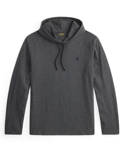 Polo Ralph Lauren Men's Hooded Jersey - Windsor Heather/C9760