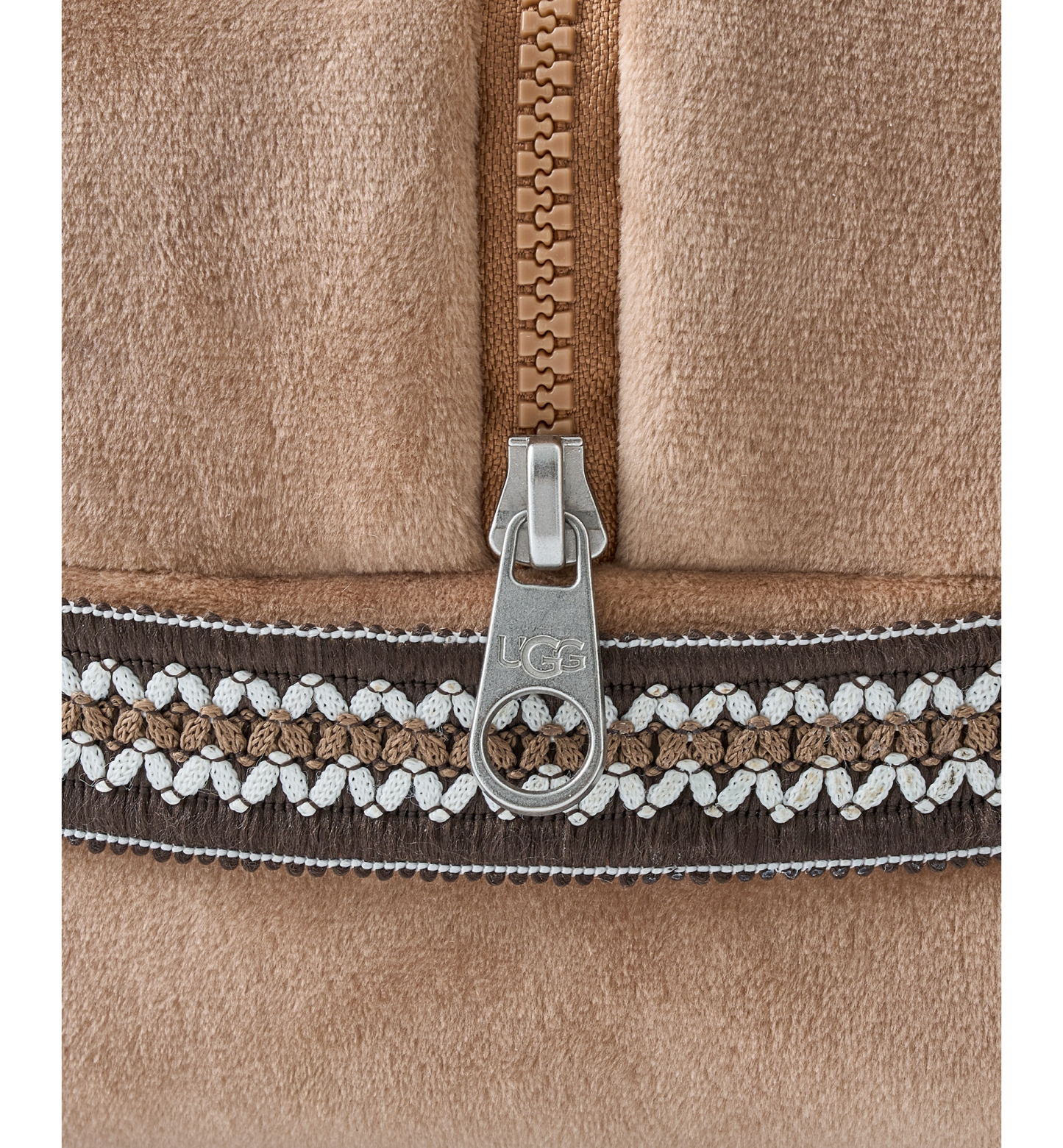 UGG® Raegan 3-Piece Throw, Eye Mask and Case Gift Set - Chestnut
