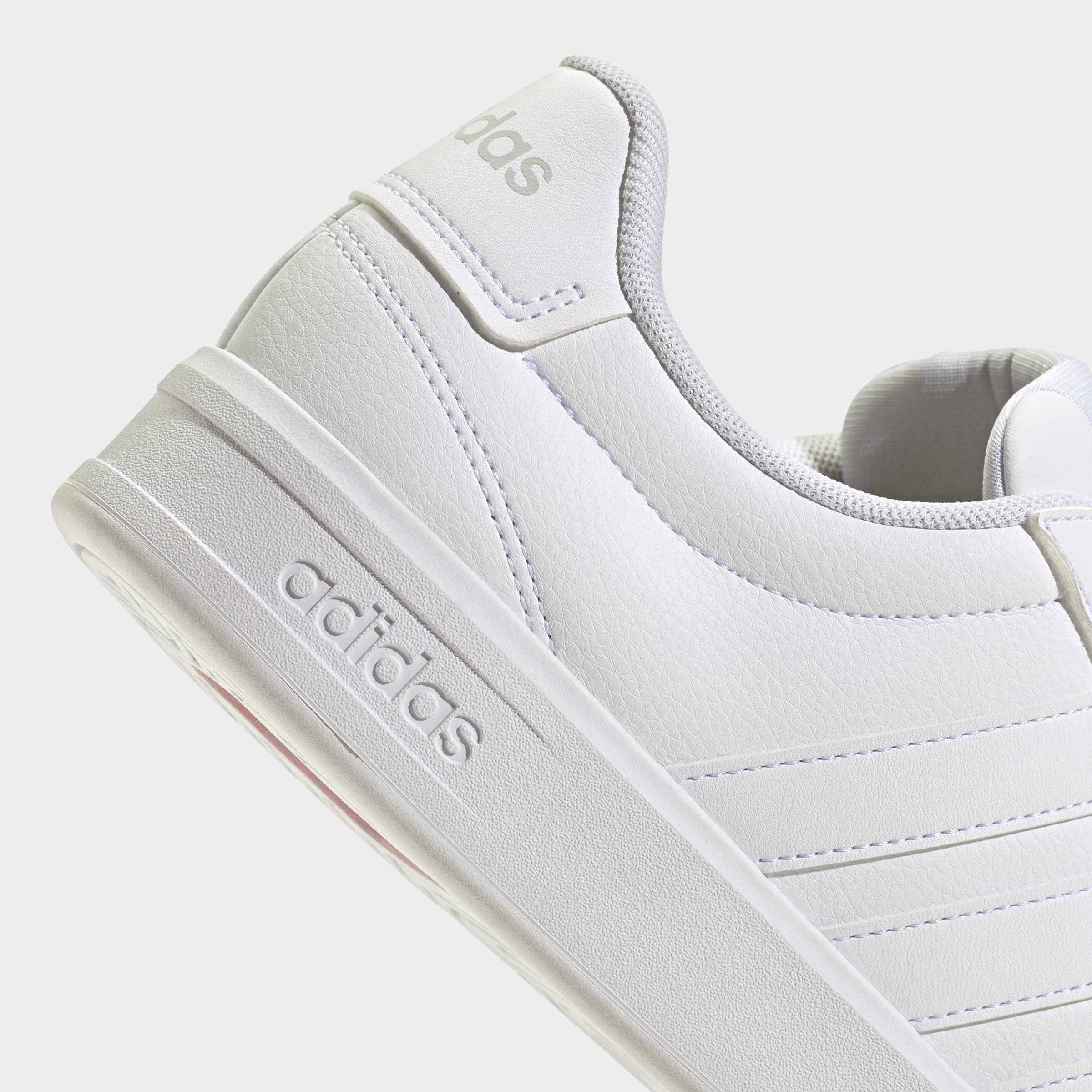 Men's adidas Grand Court 3.0 Casual Shoes - Cloud White/Cloud White/Grey - Detail shot