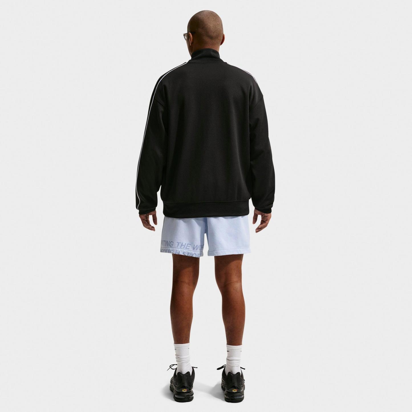 Men's Nithtke Sportswear Club Wordmark Fleece Shorts - Hydrogen Blue