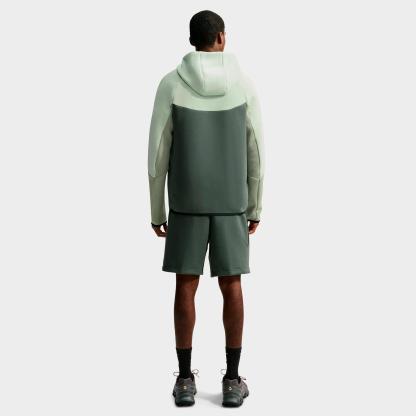 Men's Nithtke Tech Fleece Shorts - Camo Green/Black