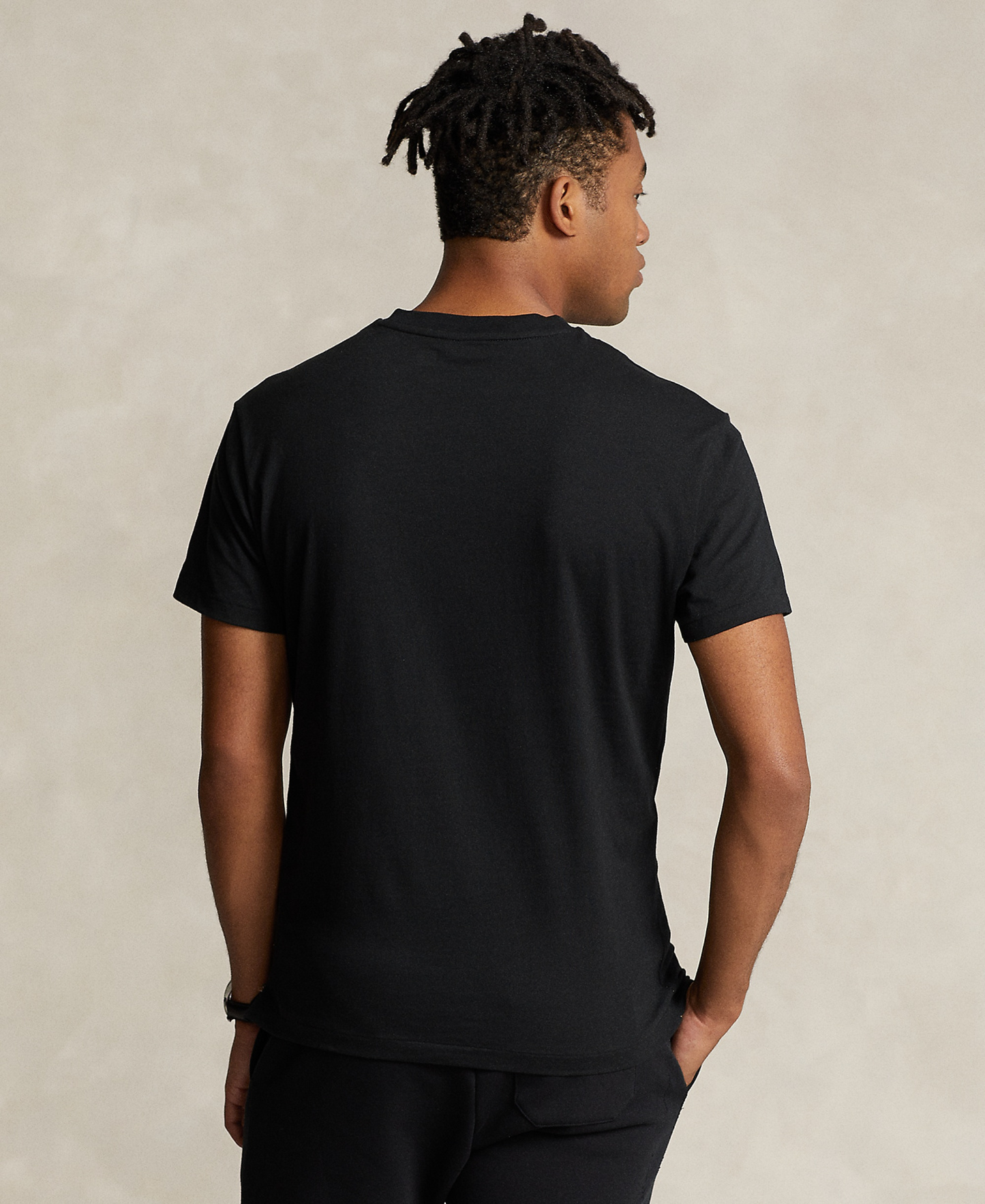 Polo Ralph Lauren Men's Classic-Fit V-Neck T-Shirt - Black