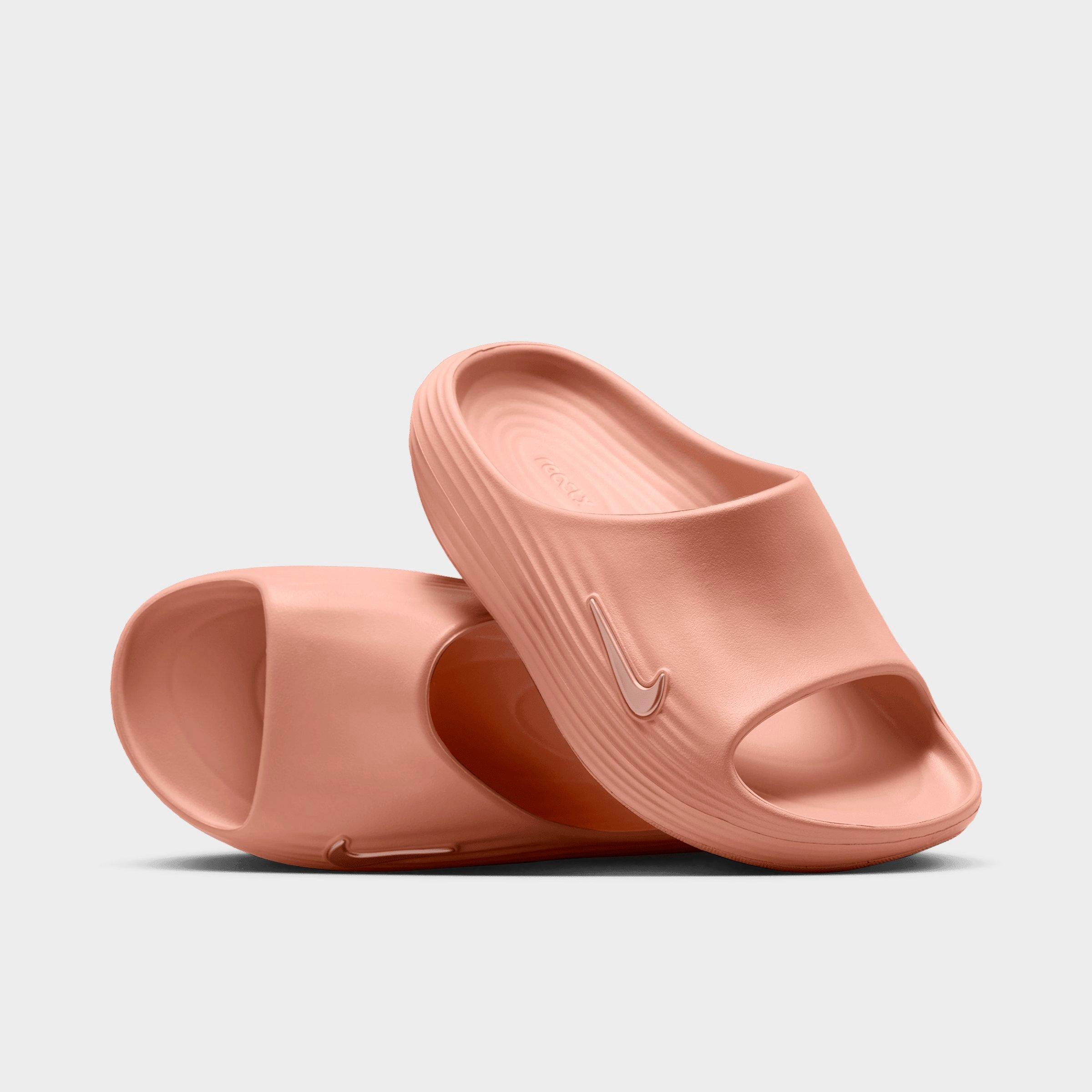Women's Nithtke ReactX Rejuven8 Slide Sandals - Rose Gold/Rose Gold/Rose Gold - Both shoes facing left