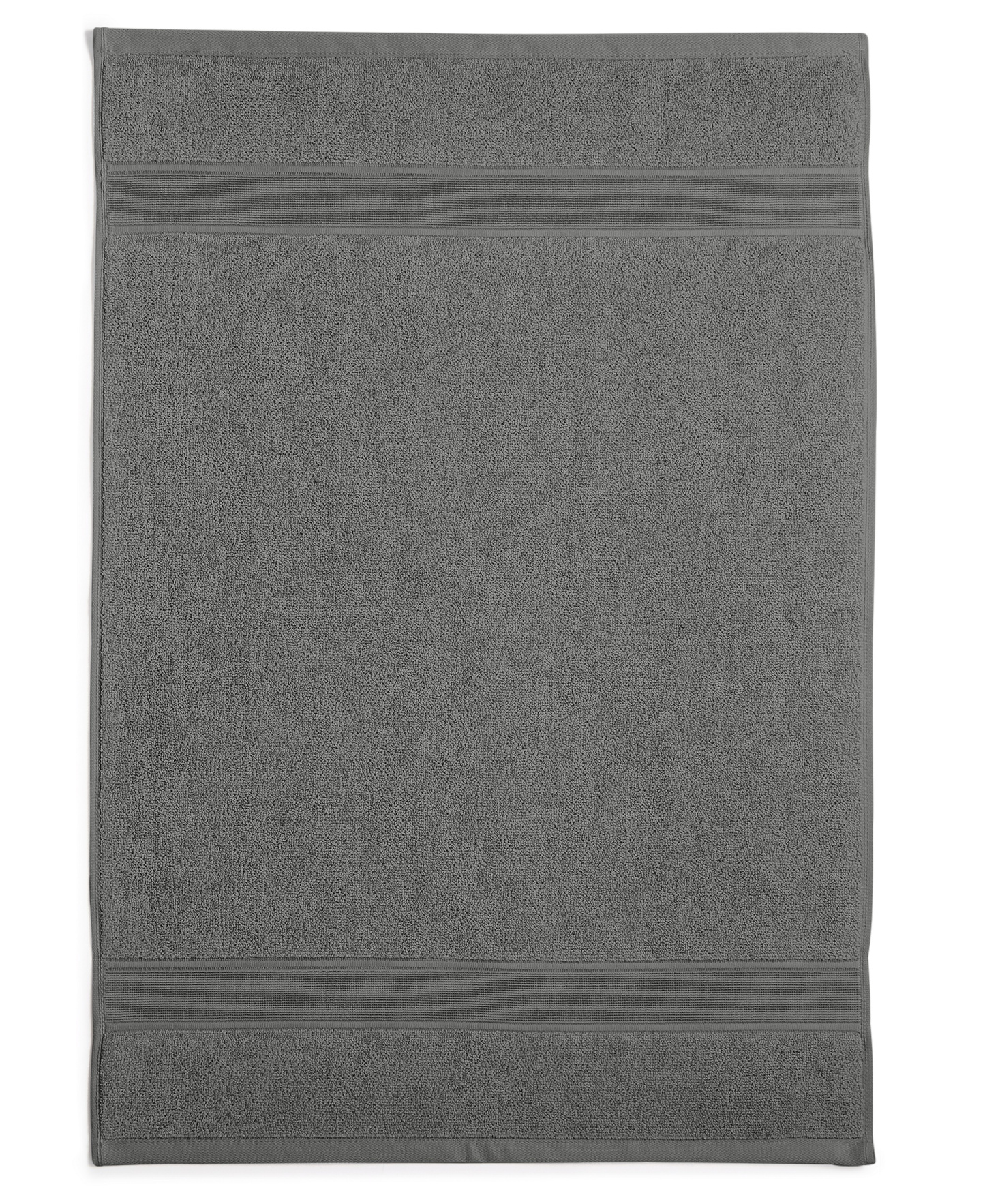 Lauren Ralph Lauren Sanders Solid Antimicrobial Cotton Bath Towel, 30" x 56" - True Charcoal