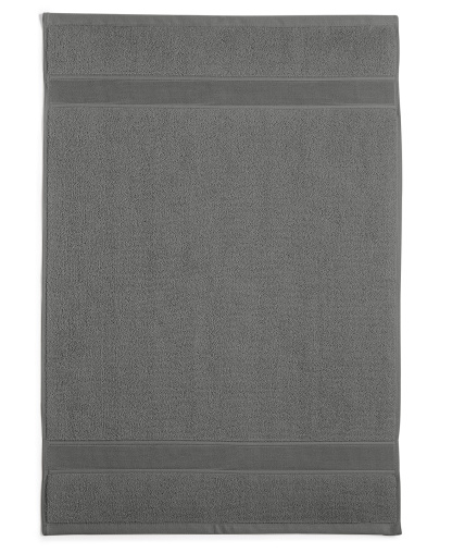 Lauren Ralph Lauren Sanders Solid Antimicrobial Cotton Bath Towel, 30" x 56" - True Charcoal
