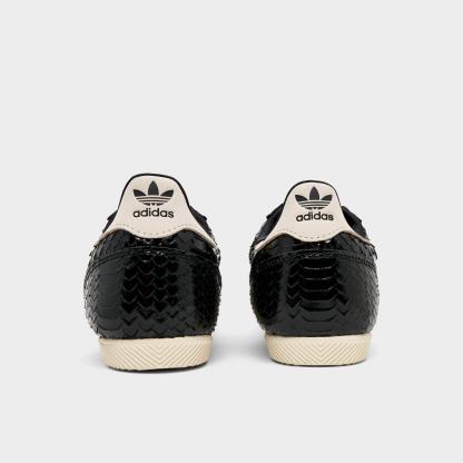 Women's adidas Originals Japan Croc Casual Shoes - Black Patent Leather Croc/Core Black/Off White - view 4