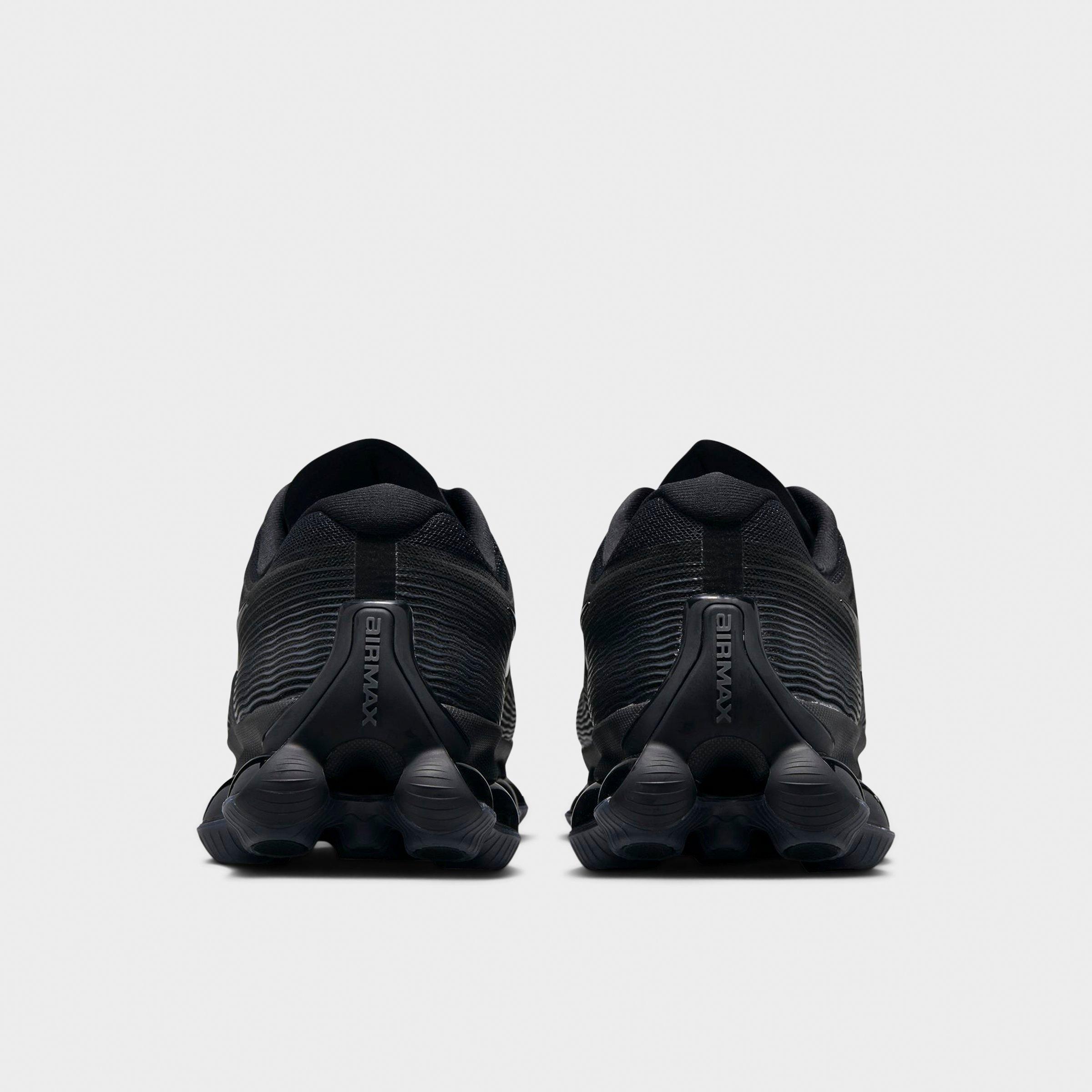 Men's Nithtke Air Liquid Max Casual Shoes - Black/Anthracite/Smoke Grey/Black - Back view