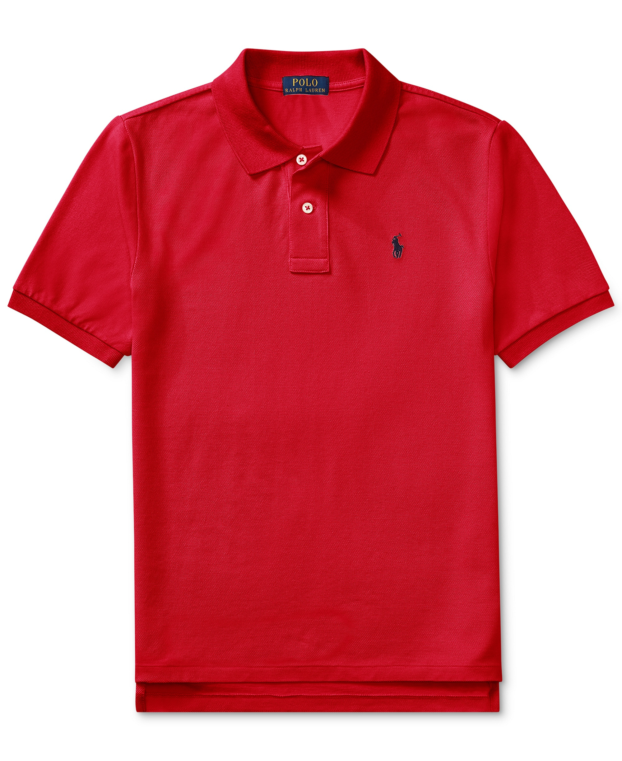 Polo Ralph Lauren 8-20 Boys' Cotton Mesh Logo Polo Shirt - Red
