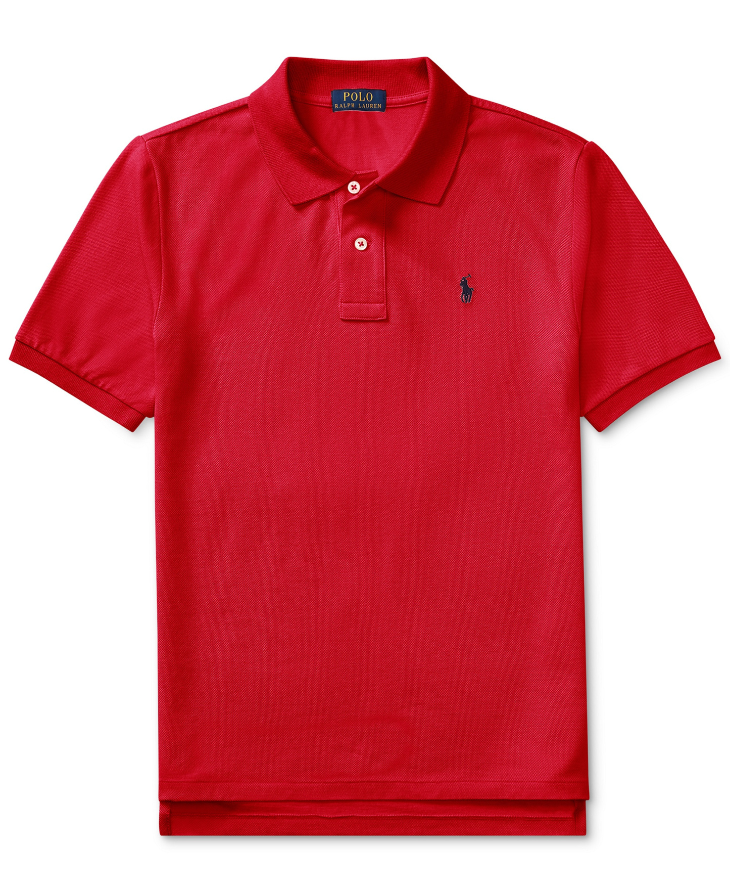 Polo Ralph Lauren 8-20 Boys' Cotton Mesh Logo Polo Shirt - Red