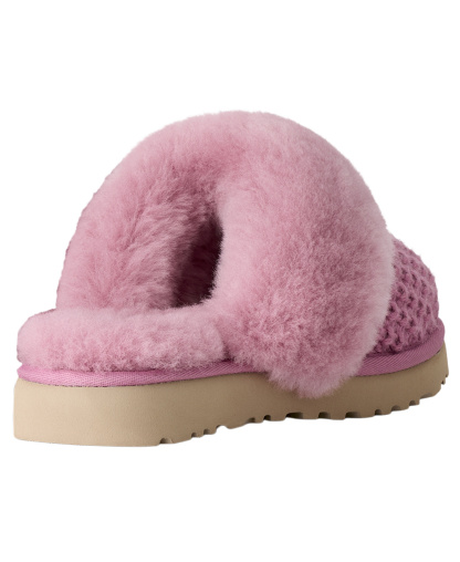 UGG® Women's Cozy Faux-Shearling Round Toe Slippers - Dusty Orchid