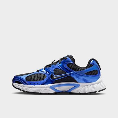 Women's Nithtke V5 RNR Casual Shoes - Part 1 - Black/Sapphire/Football Grey/Black - Left shoe facing left. Outside of the shoe.