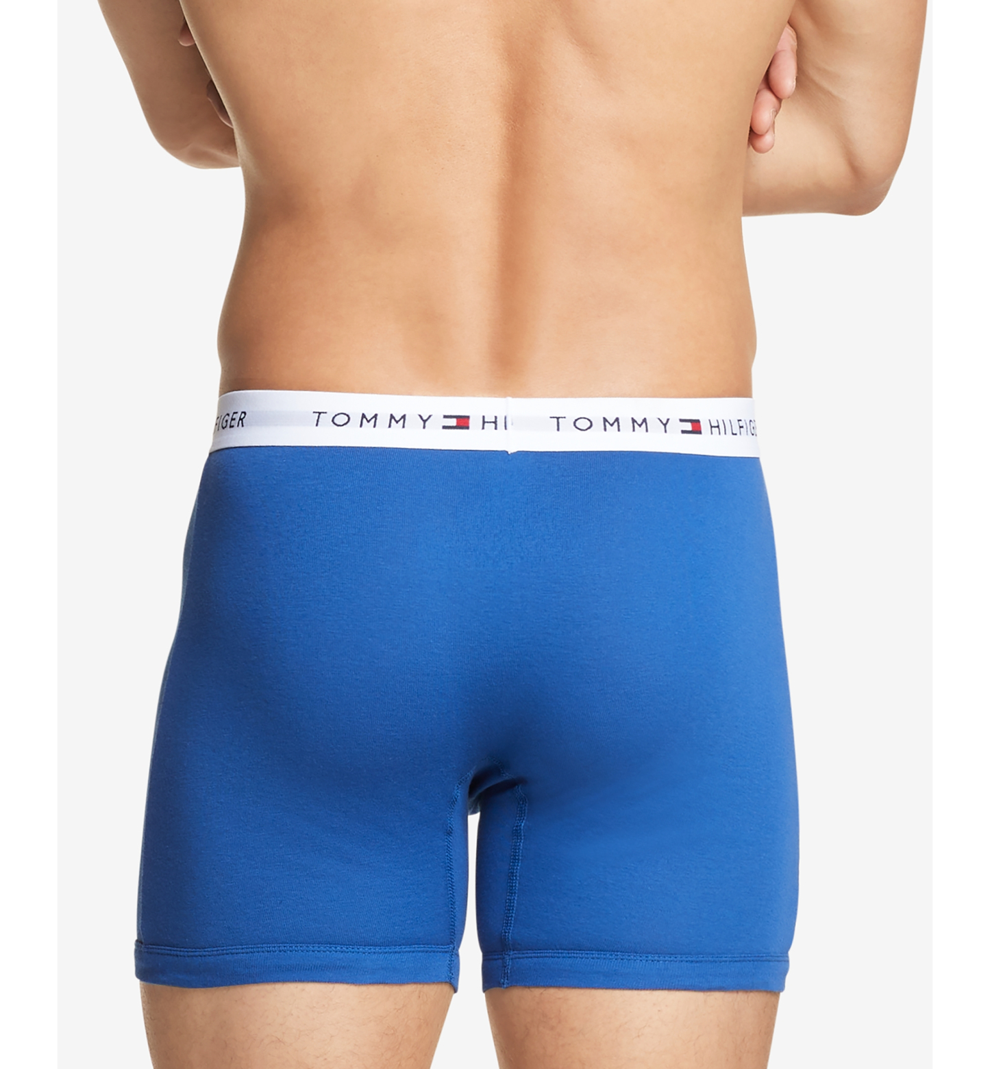Tommy Hilfiger Men's Classic Cotton Boxer Briefs, 3-Pack - Ink Blue