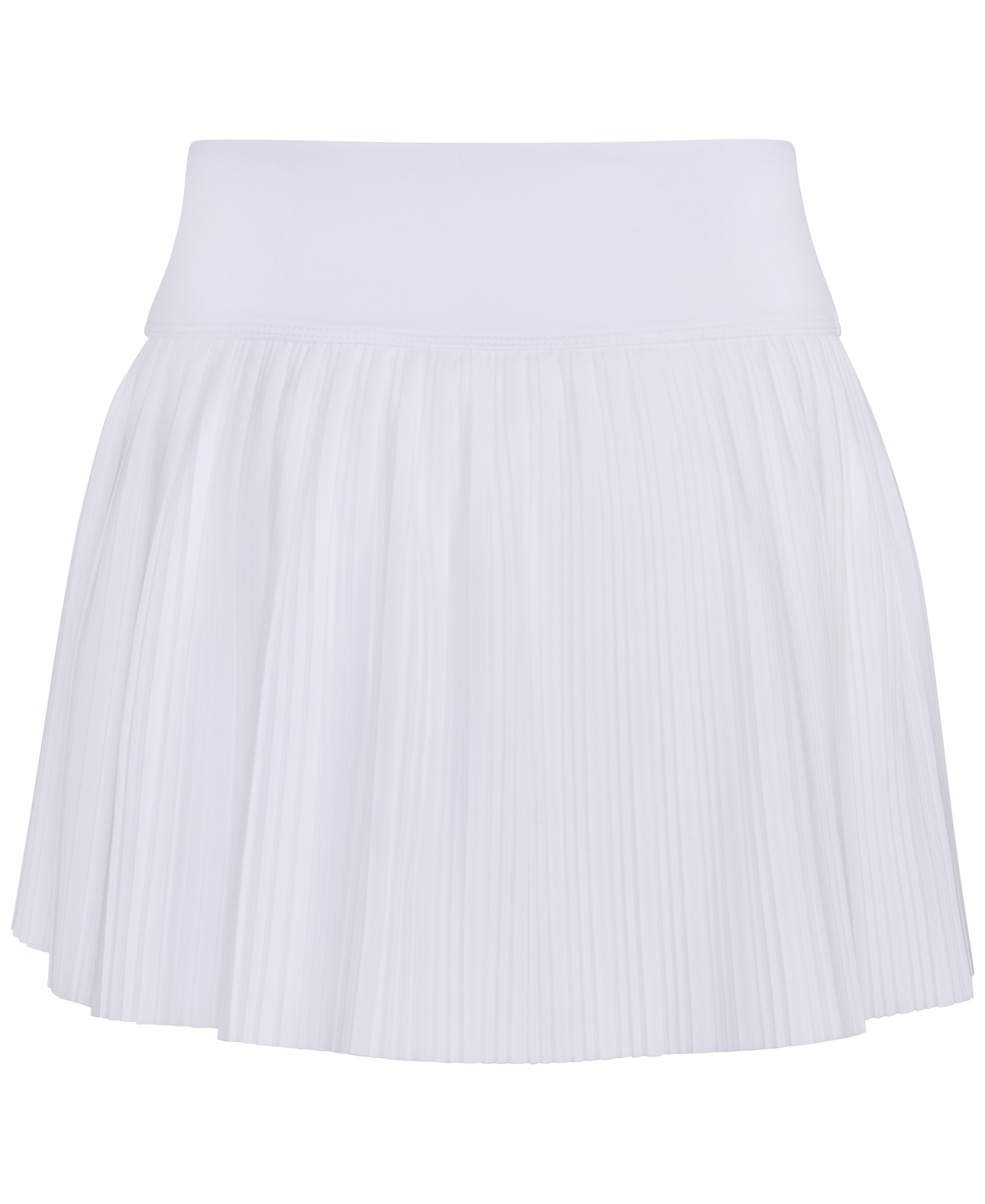adidas Girls' 8-14 Woven Pleated Skort - White