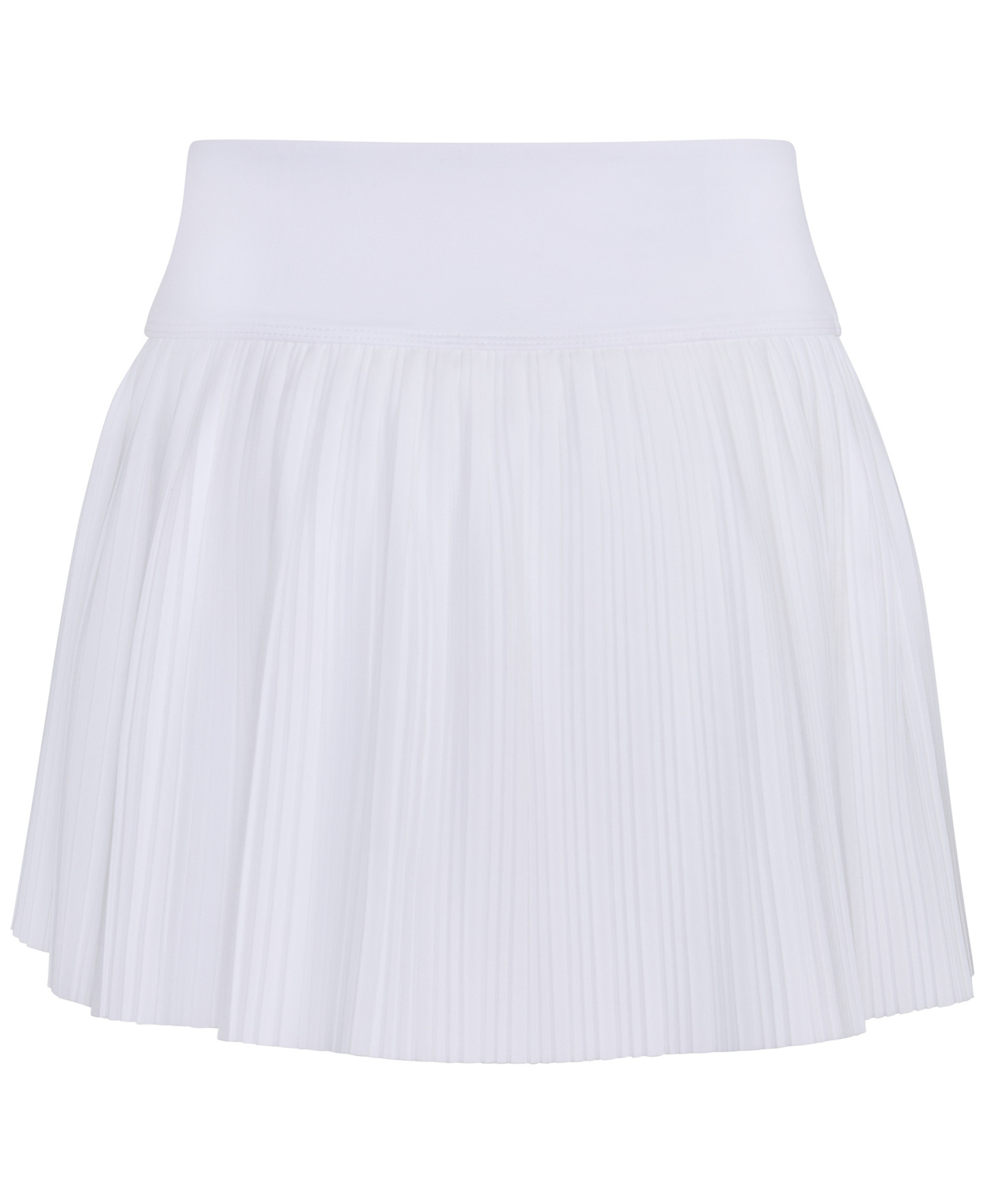 adidas Girls' 8-14 Woven Pleated Skort - White