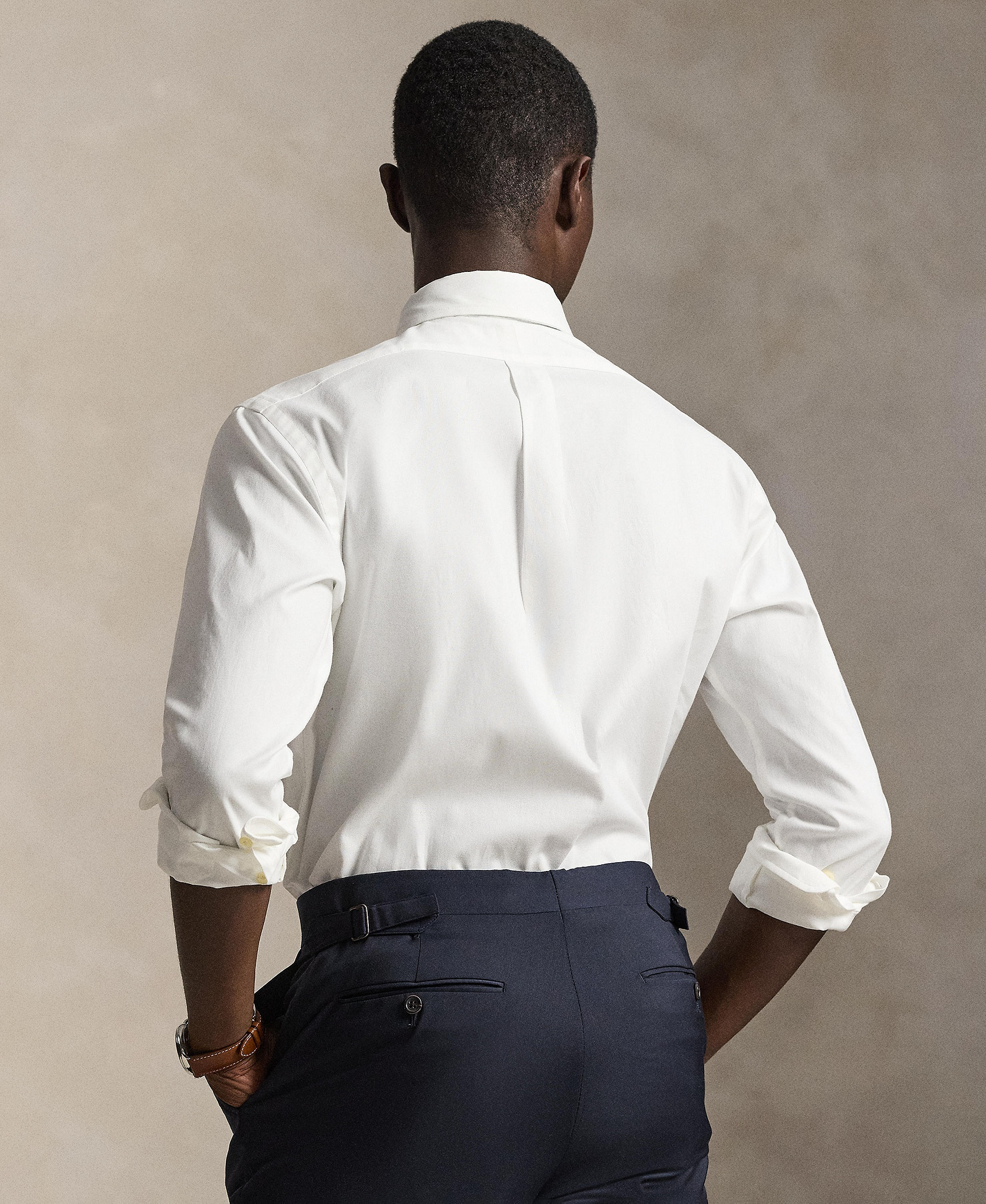 Polo Ralph Lauren Men's Classic-Fit Performance Oxford Shirt - Bsr White