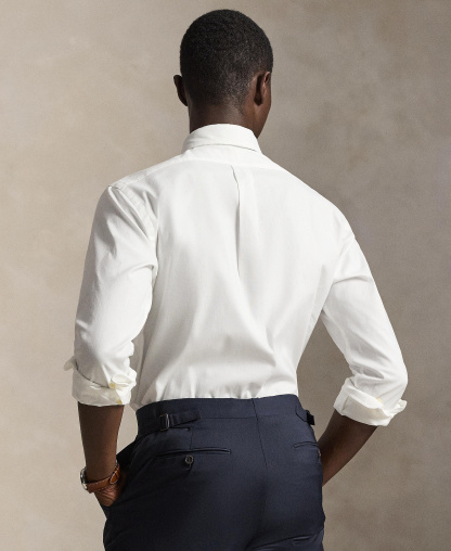 Polo Ralph Lauren Men's Classic-Fit Performance Oxford Shirt - Bsr White