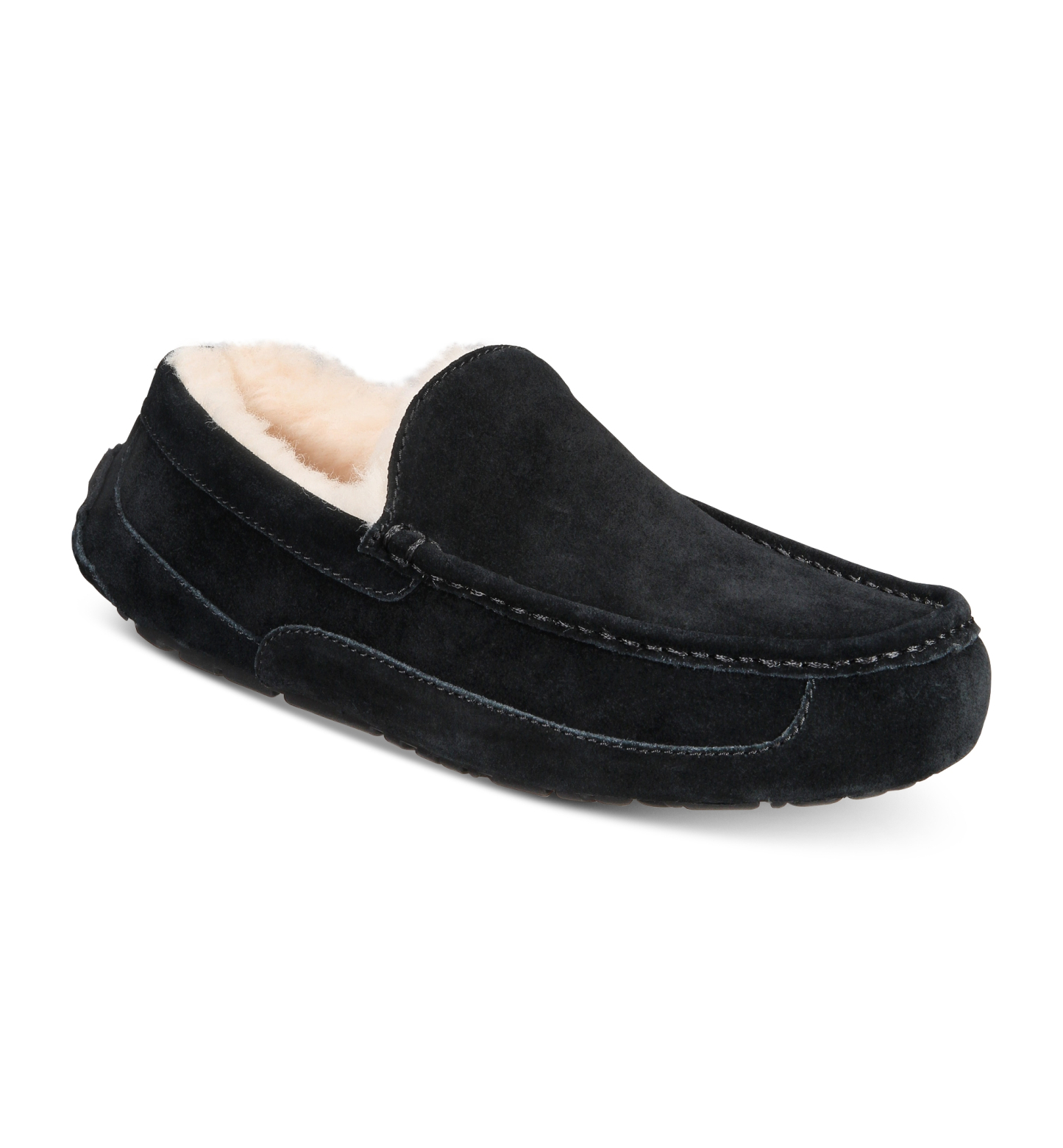 UGG® Men's Ascot Moccasin Slippers - Black