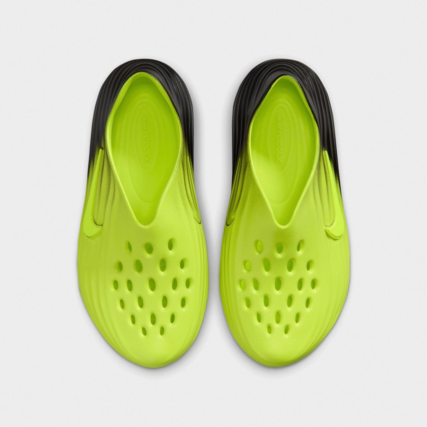 Men's Nithtke ReactX Rejuven8 Recovery Casual Shoes - Part 1 - Volt/Black/Volt - Top view