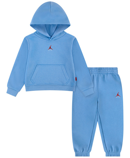 Jordan Toddler Boys' 2T-4T Long-Sleeve Hoodie and Pants, 2-Piece Set - University Blue