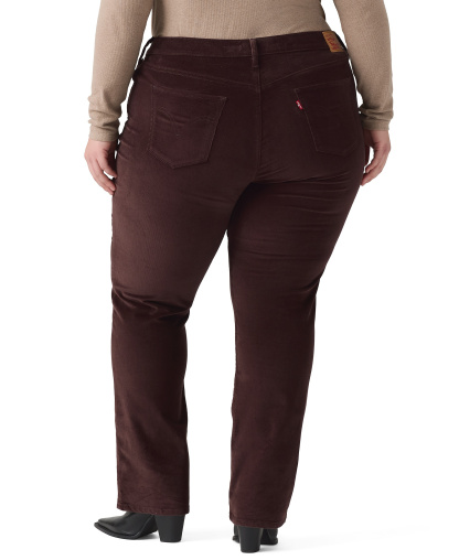 Levi's Trendy Plus Size Classic Straight Leg Jeans - Java