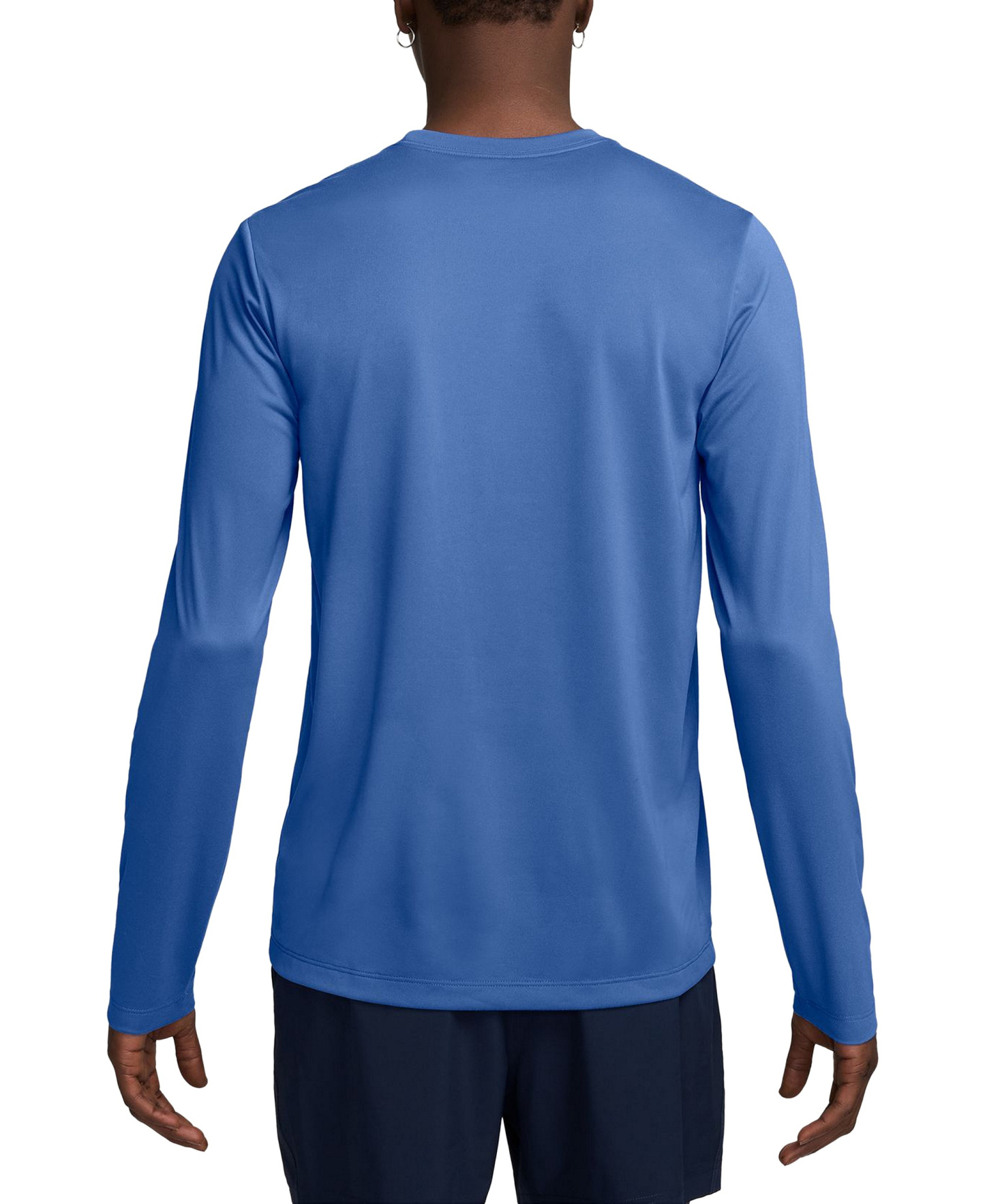 Nike Men's Legend Returns Crewneck T-Shirt - Comet Blue/White