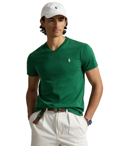 Polo Ralph Lauren Men's Classic-Fit V-Neck T-Shirt - New Forest