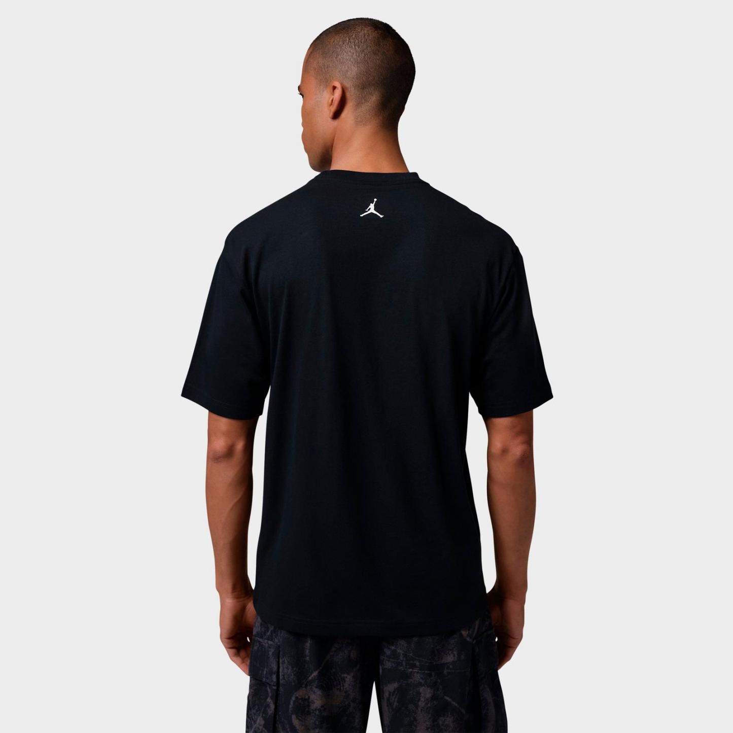 Men's Jordan Fishing Club Graphic T-Shirt - Black/White - view 3
