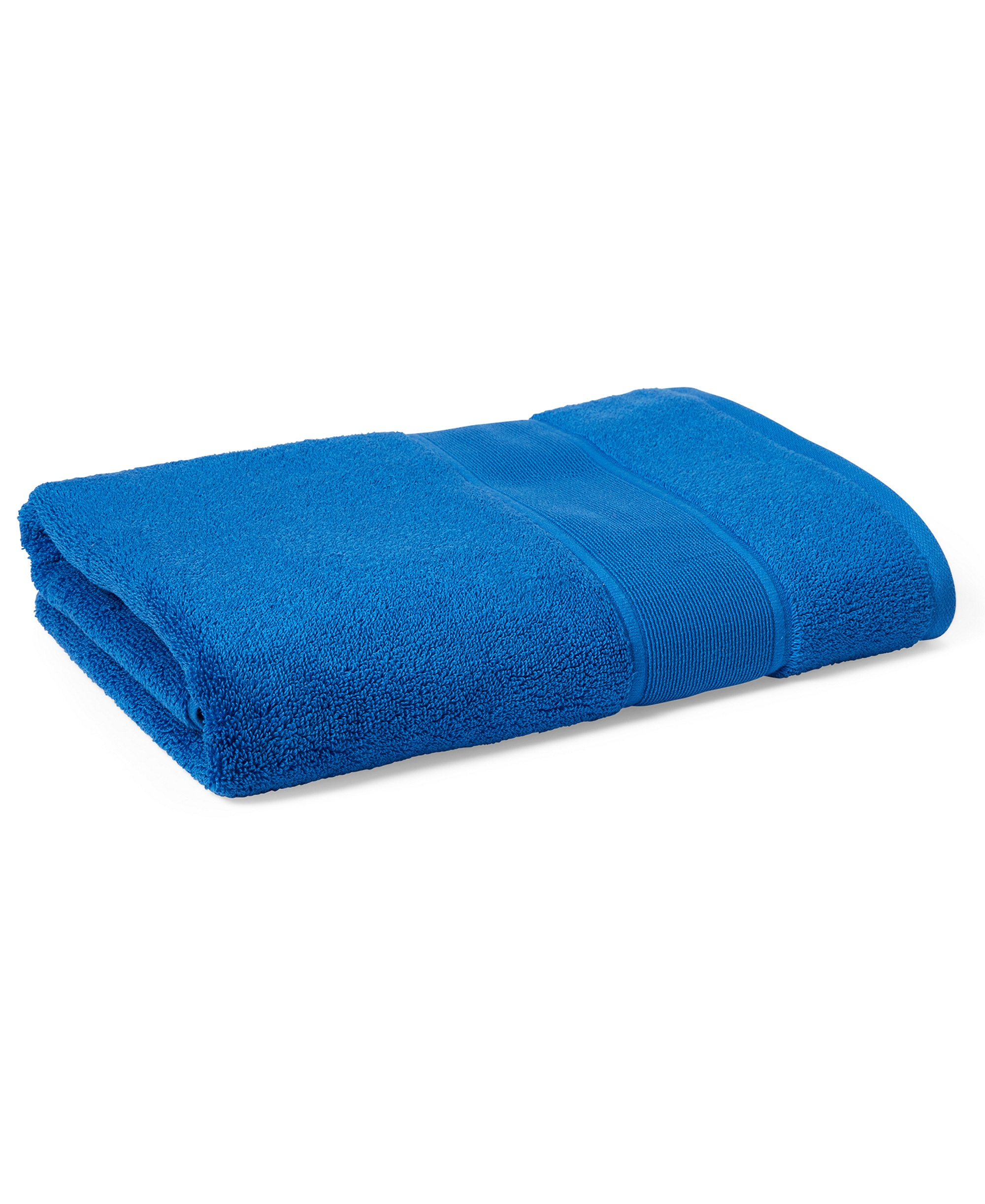 Lauren Ralph Lauren Sanders Solid Antimicrobial Cotton Bath Towel, 30" x 56" - Maritime Blue