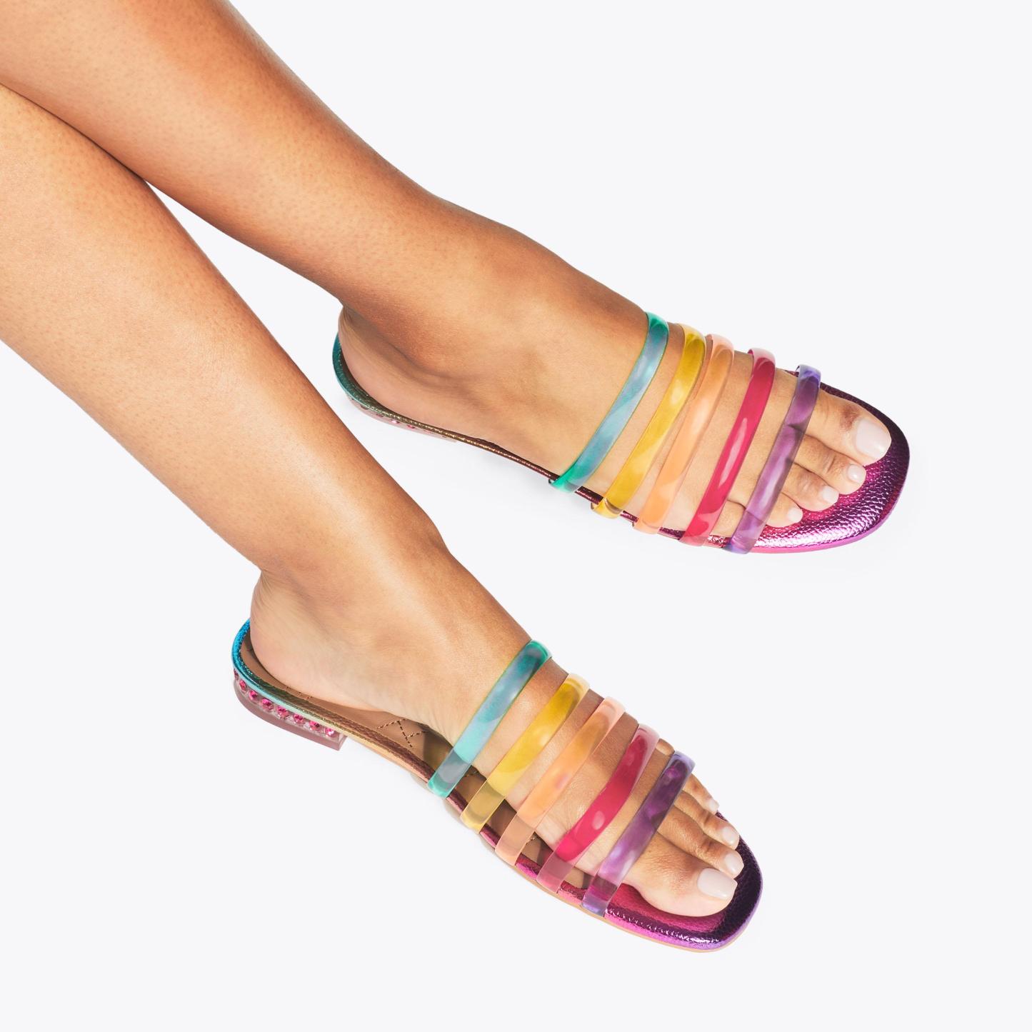 Kurt Geiger London Maddison Jelly Sandal - Multi Colored - view 2