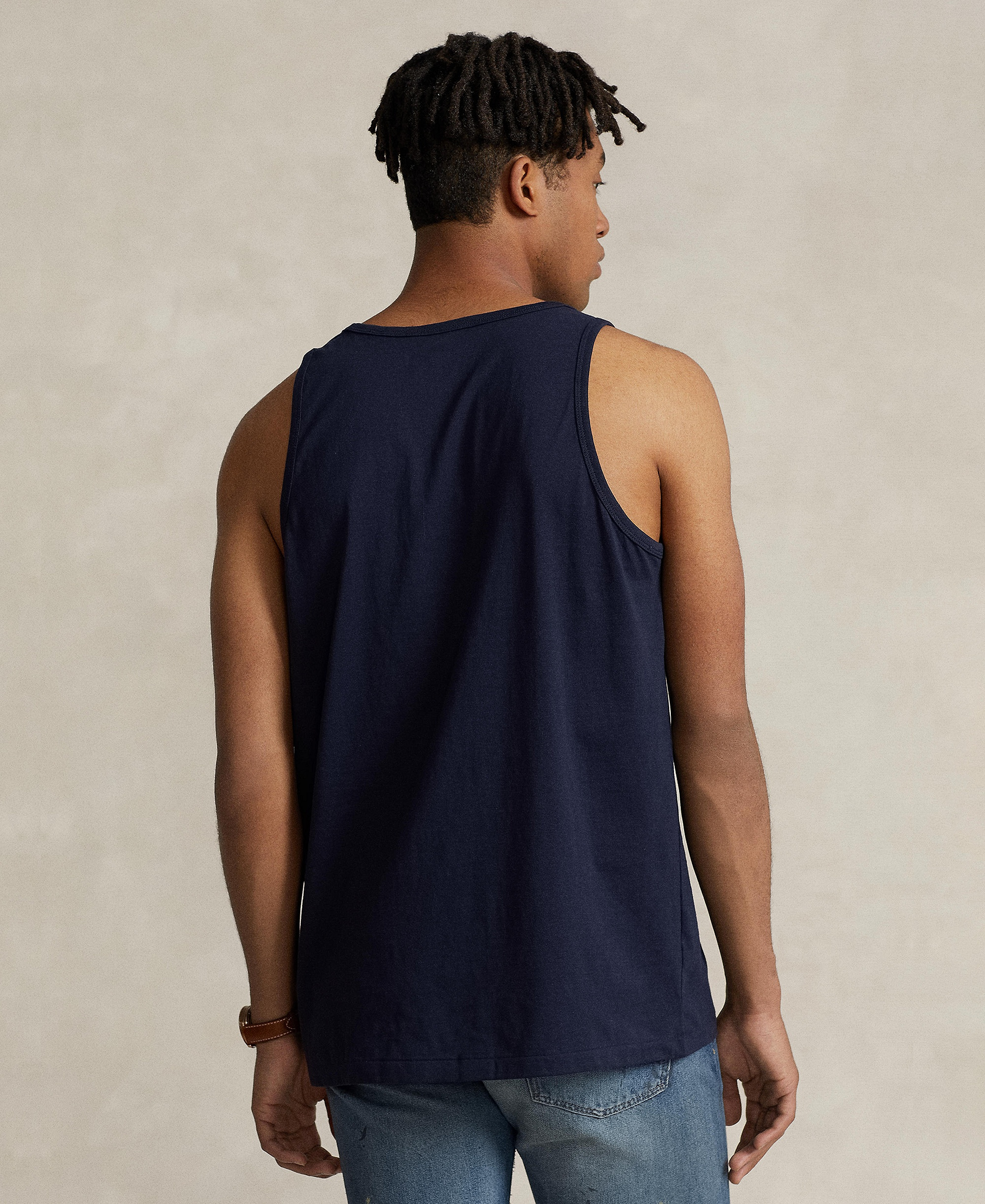 Polo Ralph Lauren Men's Washed Jersey Tank Top - Ink
