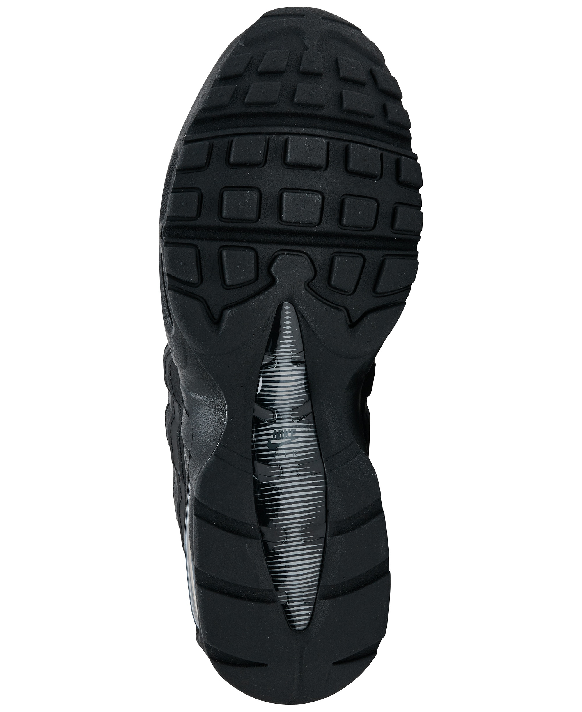Nike Men's Air Max 95 Big Bubble Total 90 Casual Sneakers from Finish Line - Black