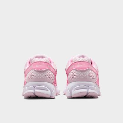 Women's Nithtke Zoom Vomero 5 Casual Shoes - Part 2 - Pink Rise/Bleached Lilac/Pink Foam/White - Back view