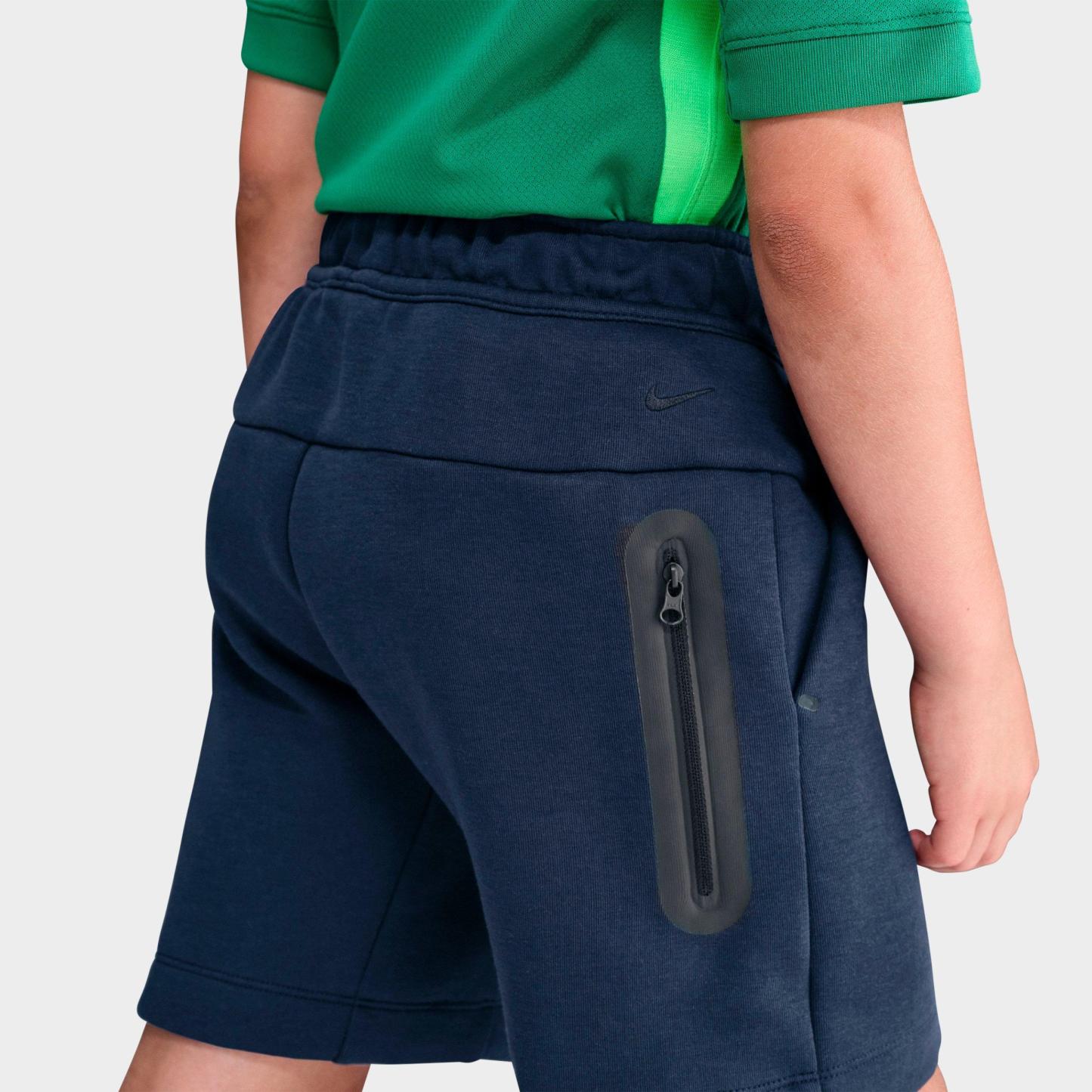 Boys' Big Kids' Nithtke Sportswear Tech Fleece Shorts - Obsidian/Black