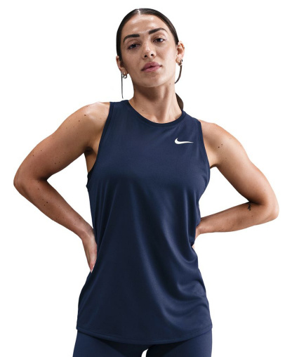 Nike Women's Dri-FIT Training Tank Top - Midnight Navy
