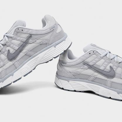 Men's Nithtke P-6000 SE Casual Shoes - Pure Platinum/Wolf Grey/Summit White/Cool Grey - Detail shot