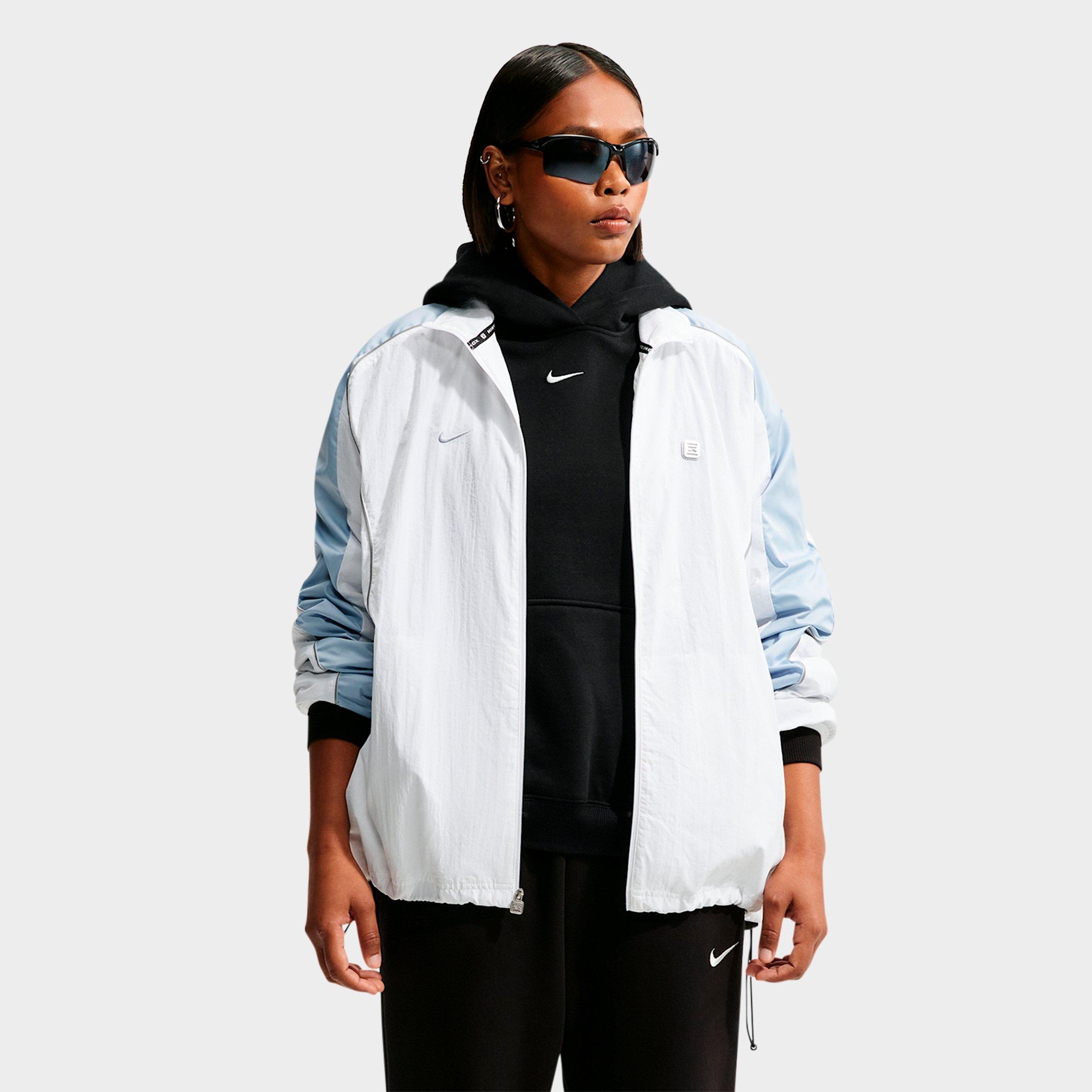 Women's Nithtke Studio Fleece Medium-Weight Camo Oversized Pullover Hoodie - Total Black/Sail