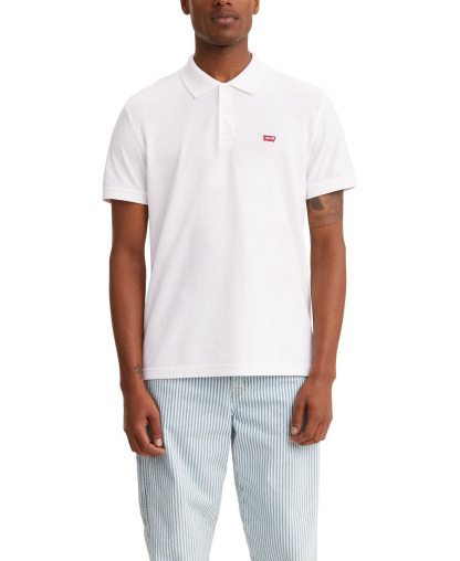 Levi's Men's Housemark Regular-Fit Polo Shirt - White