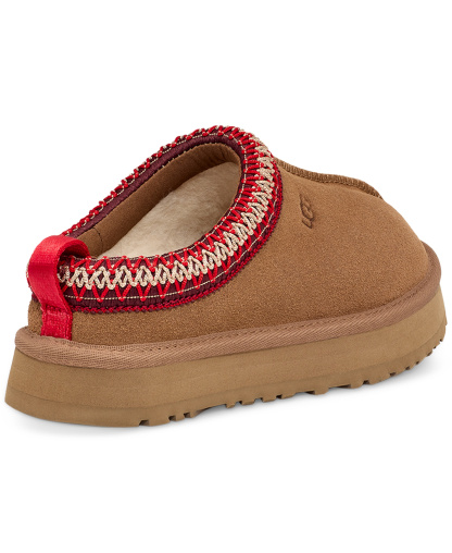 UGG® Kids Tazz Slip-On Clog Slippers - Chestnut