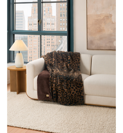 UGG® Everett Throw, 50" x 70" - Leopard