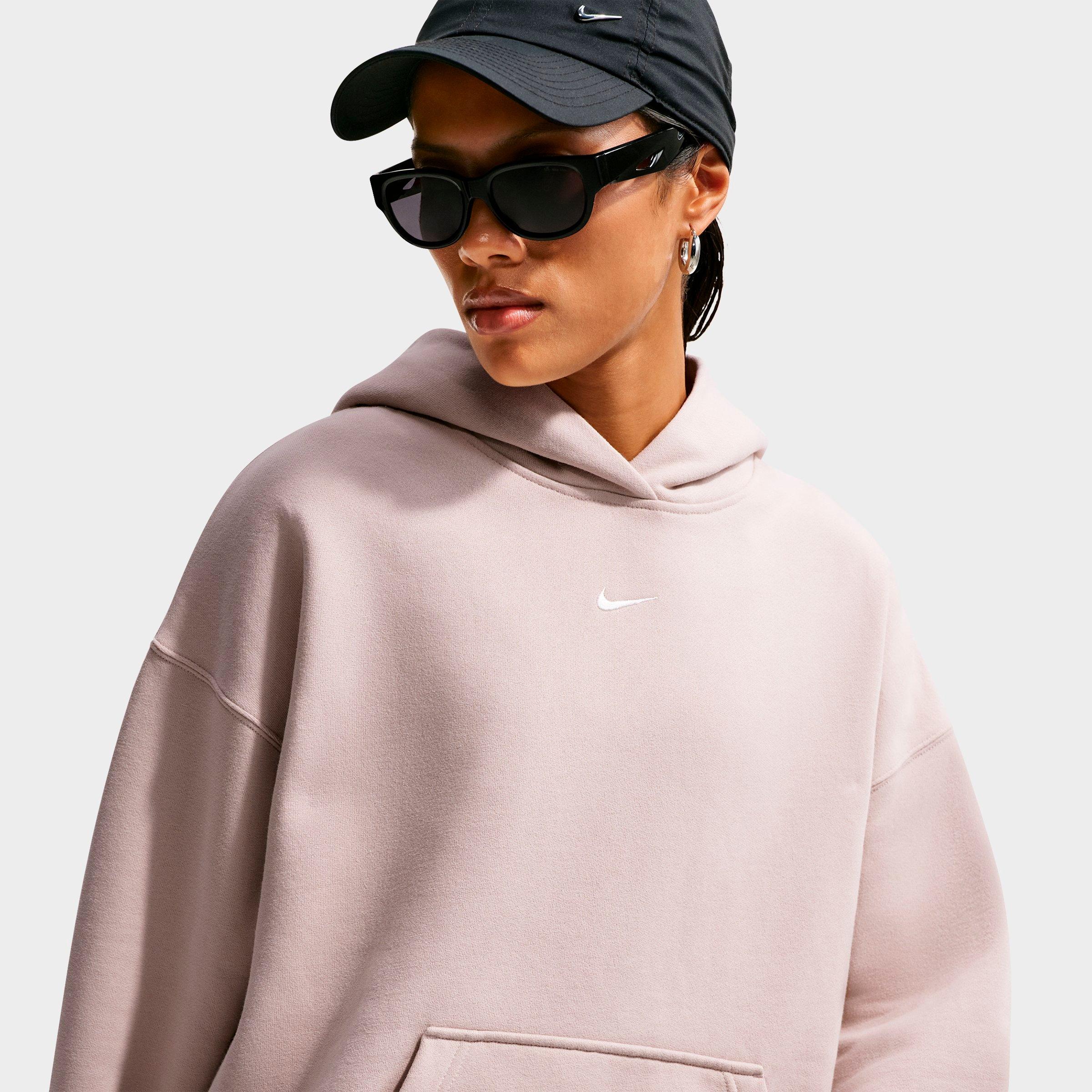 Women's Nithtke Studio Fleece Medium-Weight Camo Oversized Pullover Hoodie - Cream II/Sail