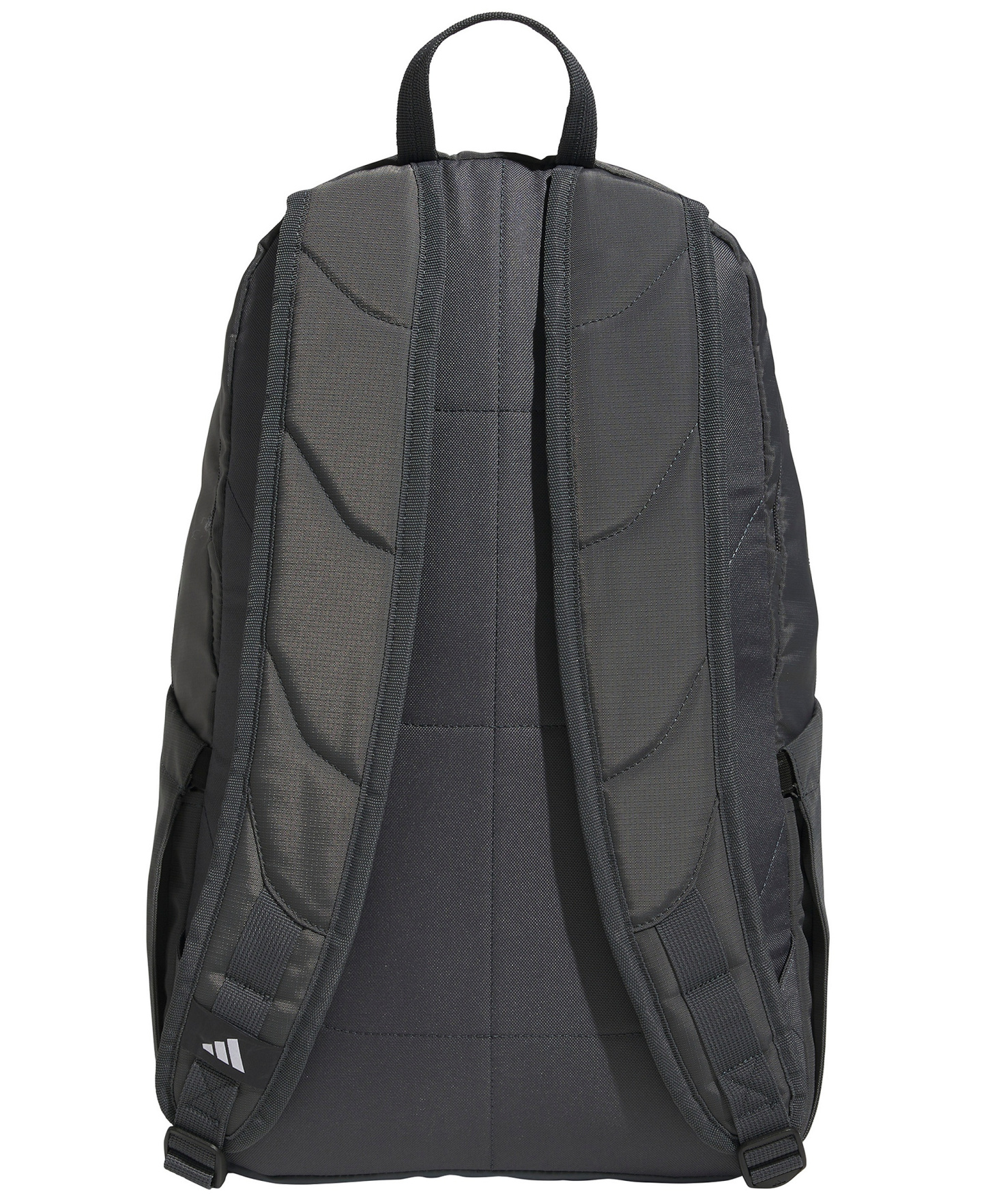 adidas Men's Multiple Zippered Pockets Backpack Messenger - Team Dark Gray