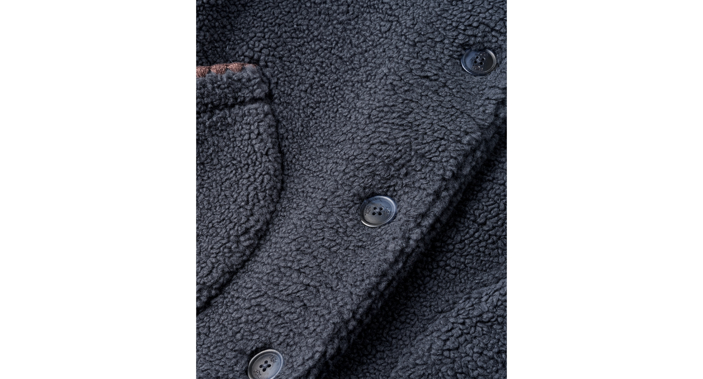 UGG Women's Nikia Relaxed-Fit Collared Neck Jacket - Eve Blue