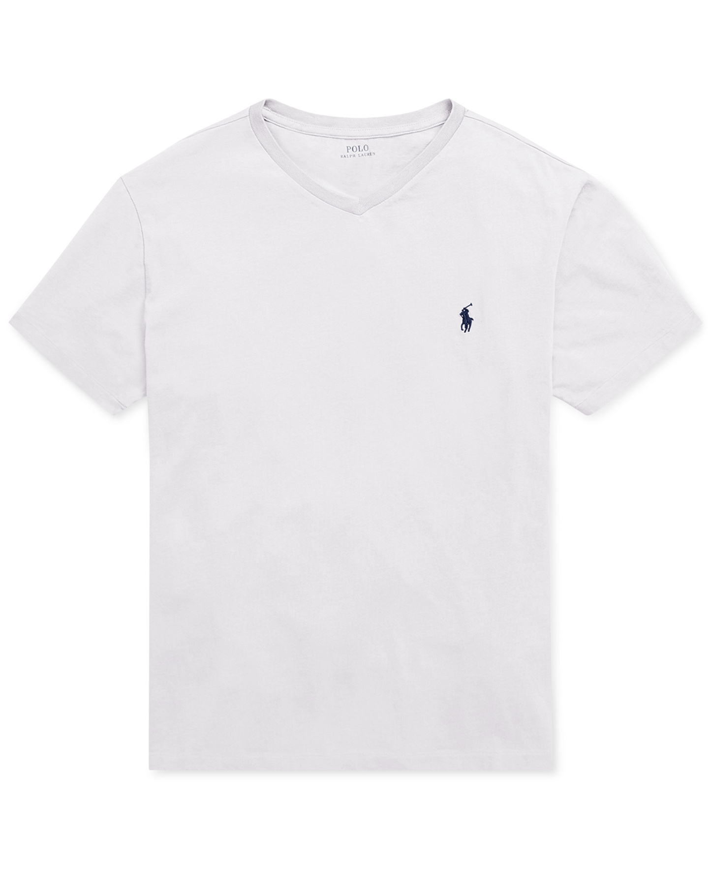 Polo Ralph Lauren Men's Big & Tall V-Neck T-Shirt - White
