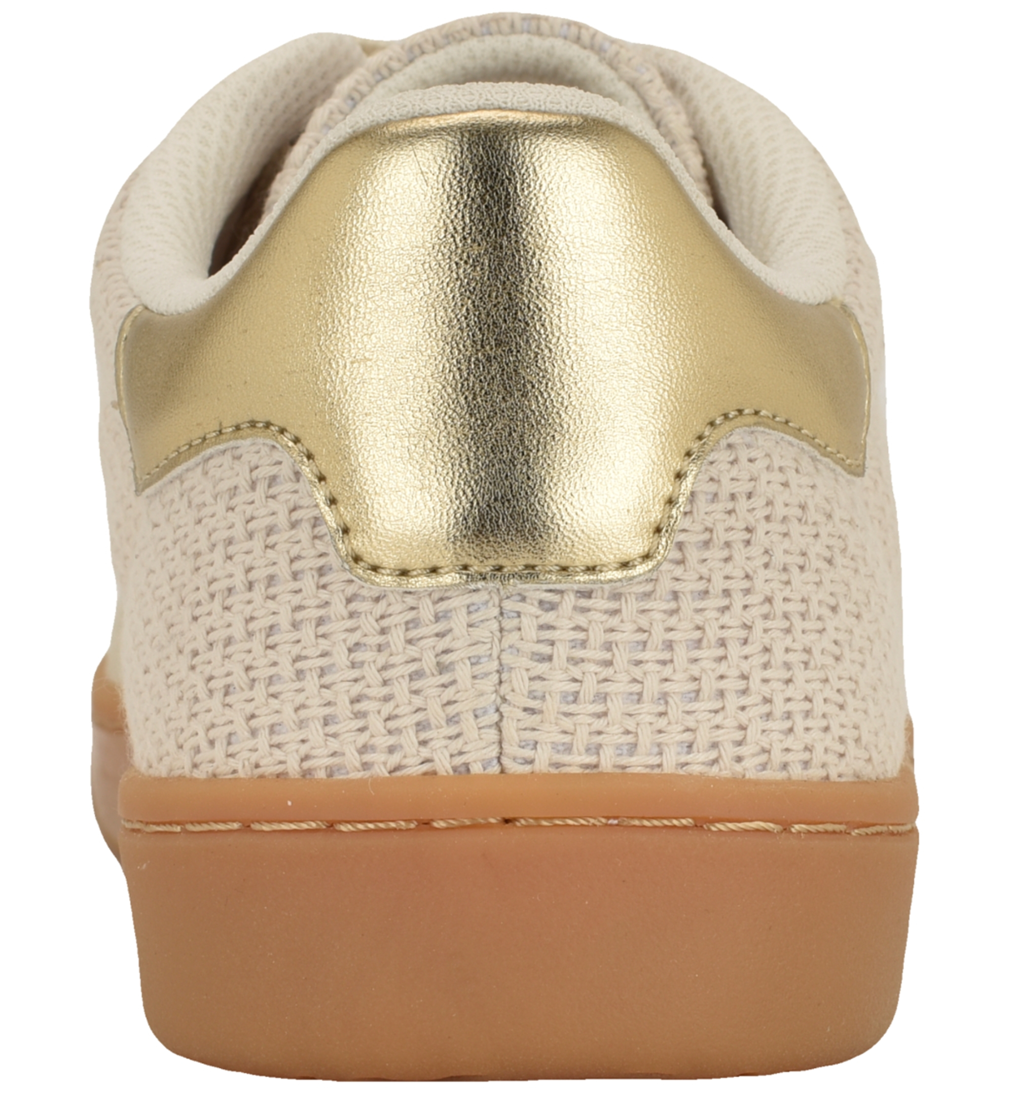 Tommy Hilfiger Women's Maisie Low Profile Lace-Up Sneakers - Gold/Beige