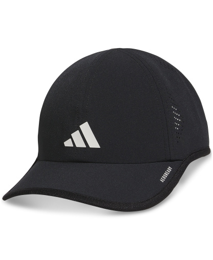 adidas Women's Superlite 3 Stripe Adjustable Hat - Black/white