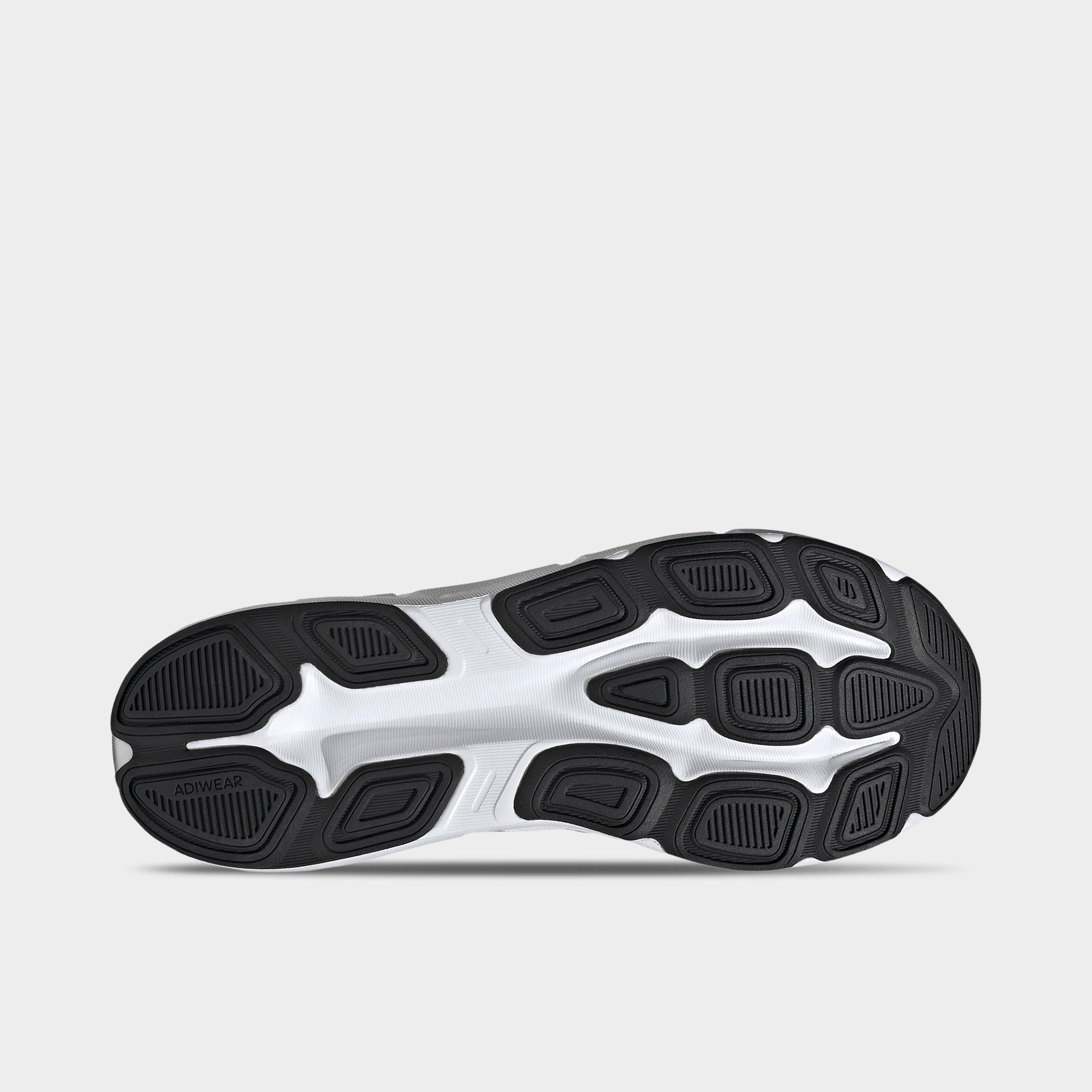 Men's adidas Questar 4 Running Shoes - Core Black/Cloud White/Grey - Bottom view