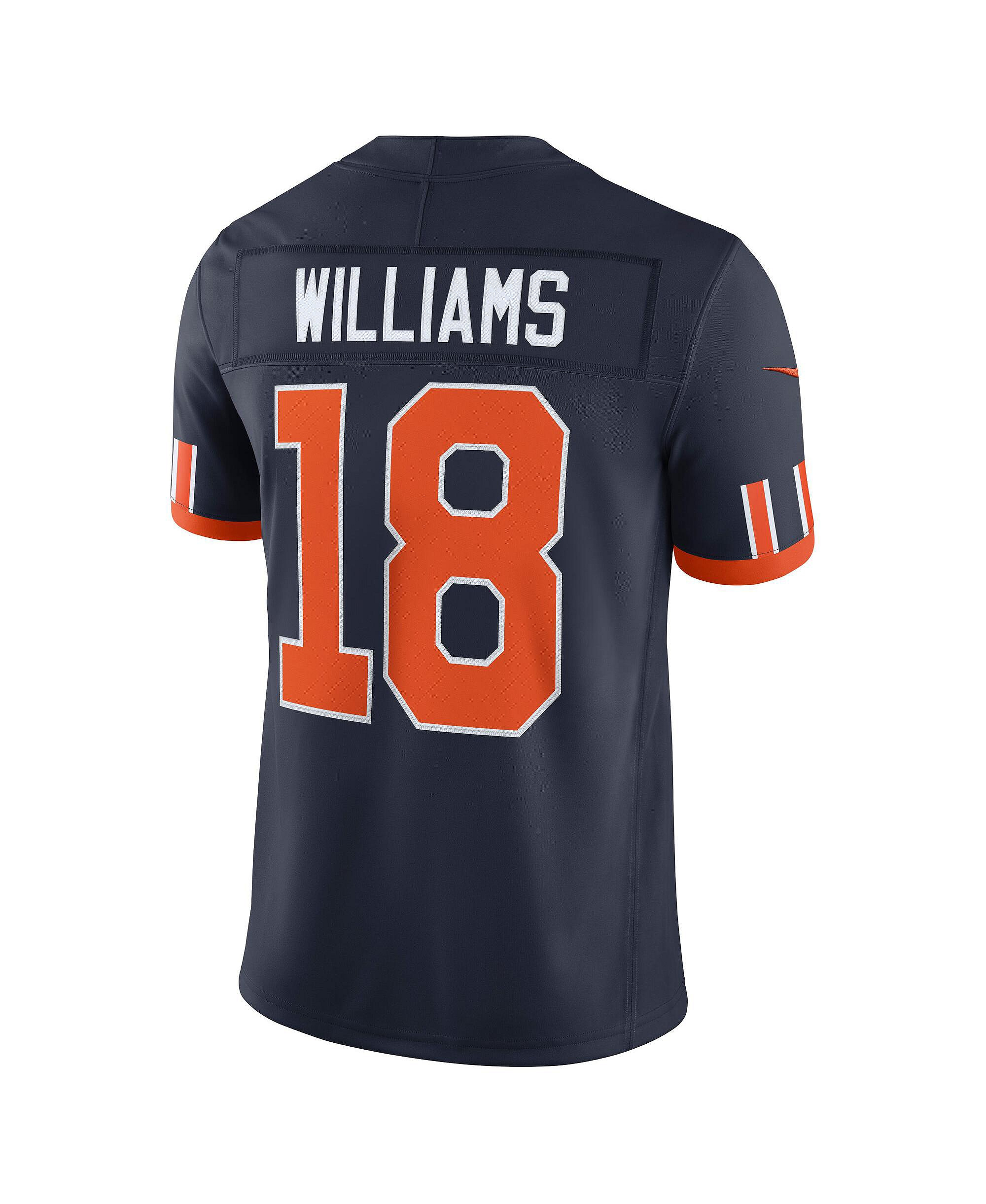 Nike Men's Caleb Williams Navy Chicago Bears 2026 Rivalries Collection Vapor F.U.S.E Stitched Limited Jersey - Navy