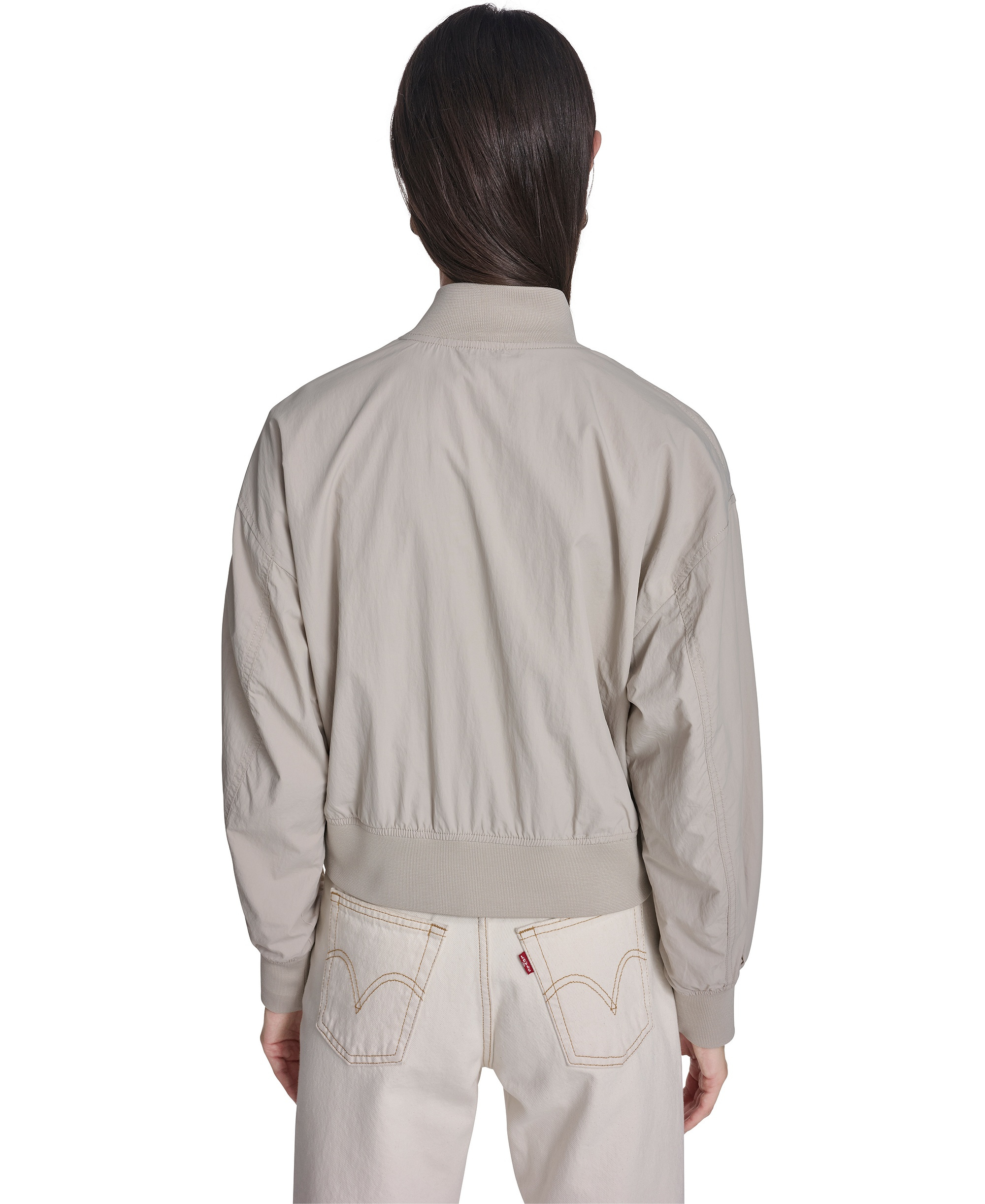 Levi's Women's Lightweight Bomber Jacket - Chateau Gray